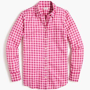 Red Gingham Women’s Button Down